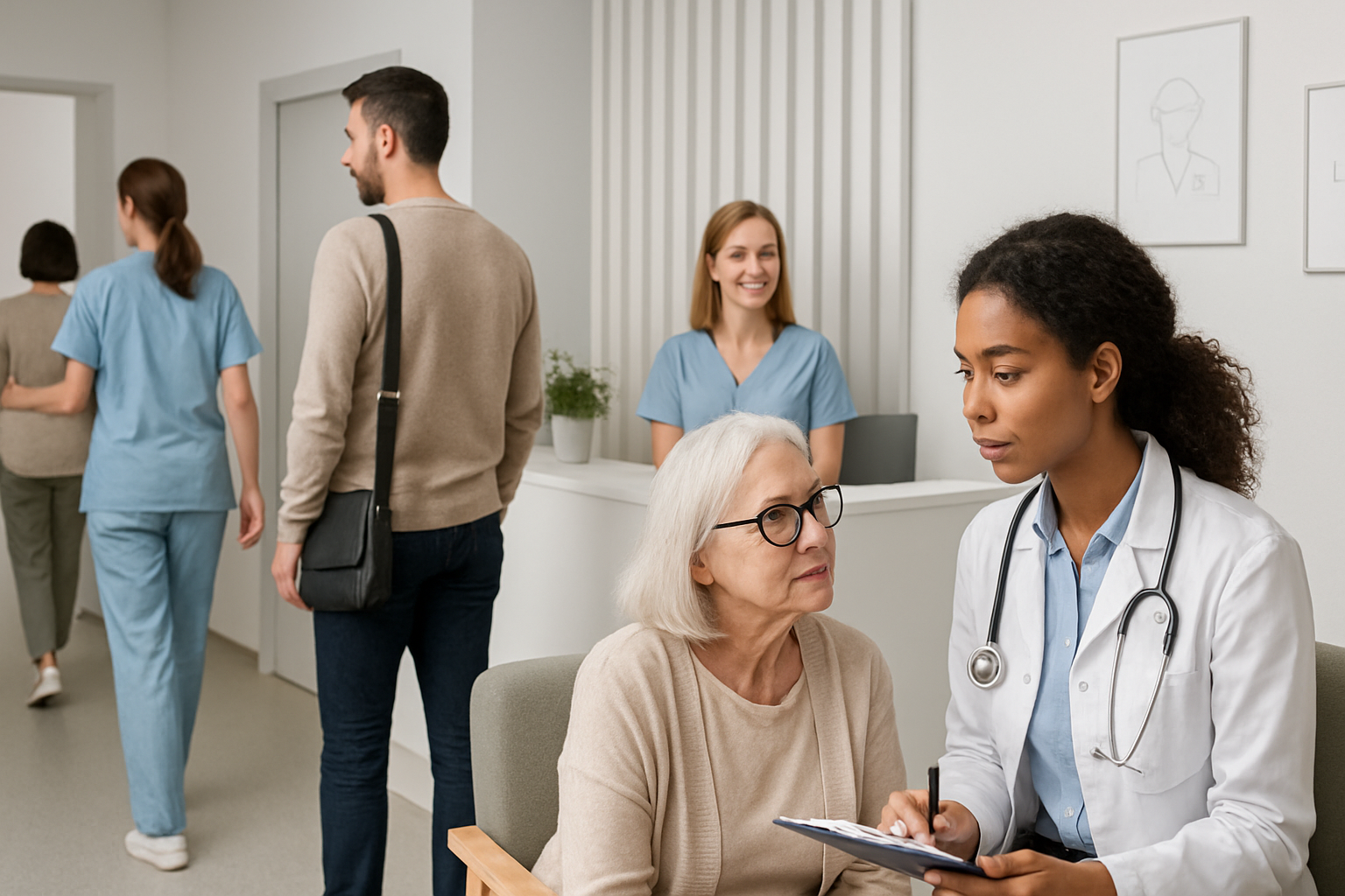 Modern dental office